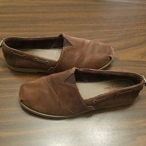 Bob's from Skechers Womens 9 Brown Slip-ons